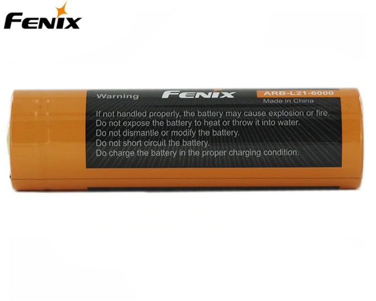 Аккумулятор Fenix ARB-L21-6000 21700 Li-ion 6000 mAh
