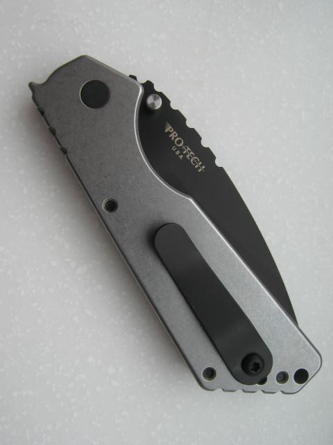 Нож Pro-Tech Pro-Strider SnG Auto Black Blade Earth Brown G10 SA5DLC