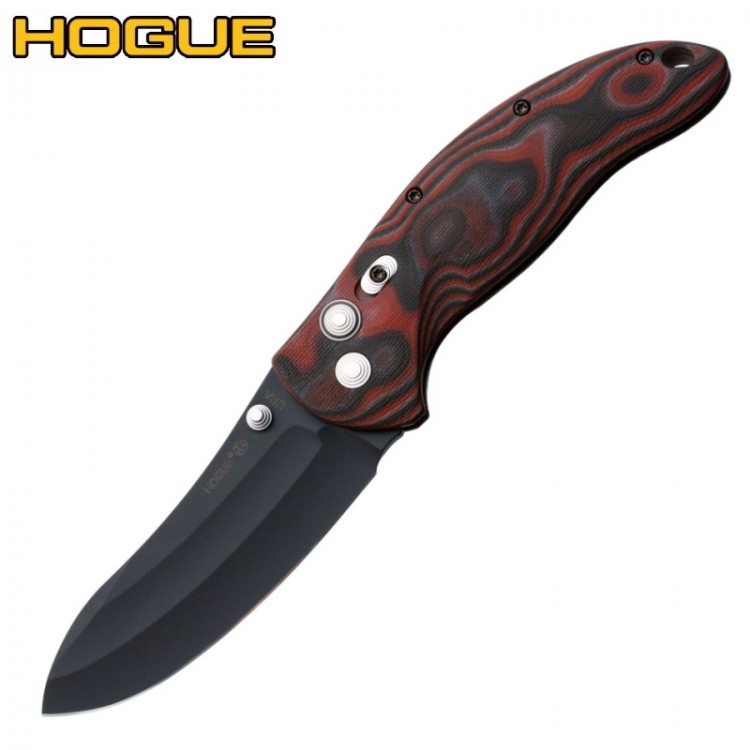 Нож Hogue EX-04 Black Upswept 34452BK