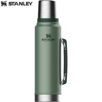 Термос Stanley Classic 1L Темно-зеленый