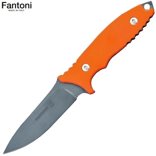 Нож Fantoni HB Fixed PVD Orange Tek Lock HBFxBkOrKy