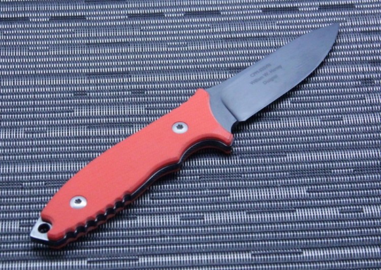 Нож Fantoni HB Fixed PVD Orange Tek Lock HBFxBkOrKy