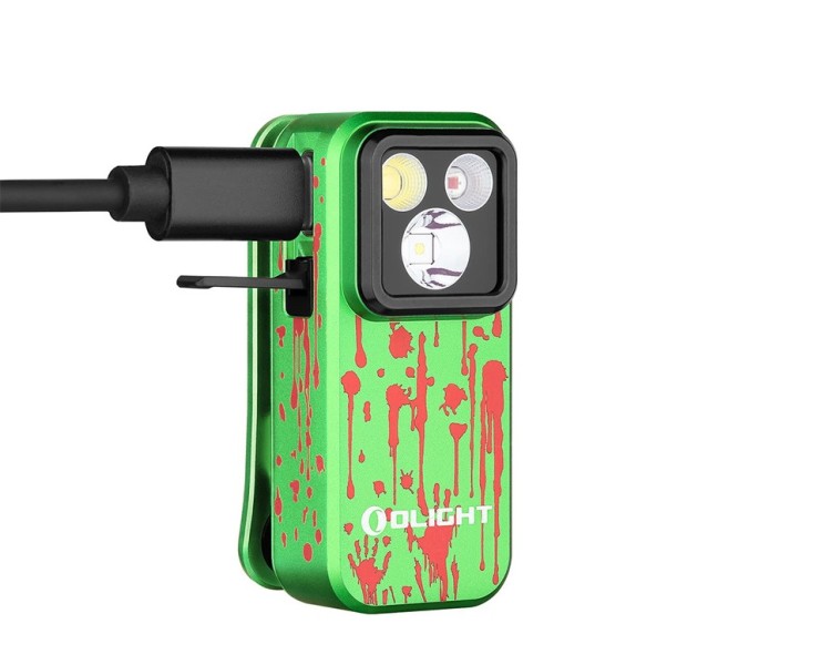 Olight Oclip Pro Zombie Green Olight Oclip Pro Zombie Green