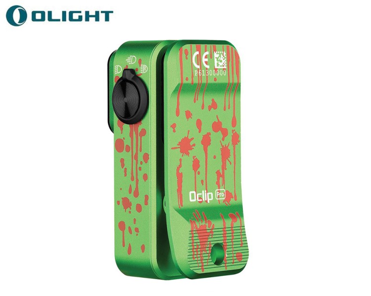 Olight Oclip Pro Zombie Green Olight Oclip Pro Zombie Green