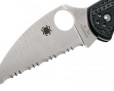 Нож Spyderco Delica 4 Lightweights Wharncliffe Serrated Black 11FSWCBK Нож Spyderco Delica 4 Lightweights Wharncliffe Serrated Black 11FSWCBK