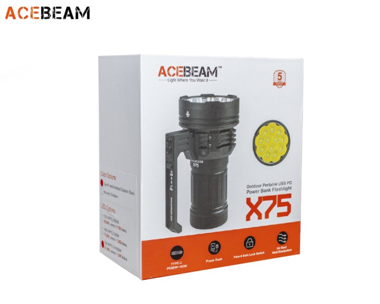 Acebeam X75 Micro-Arc Oxidation