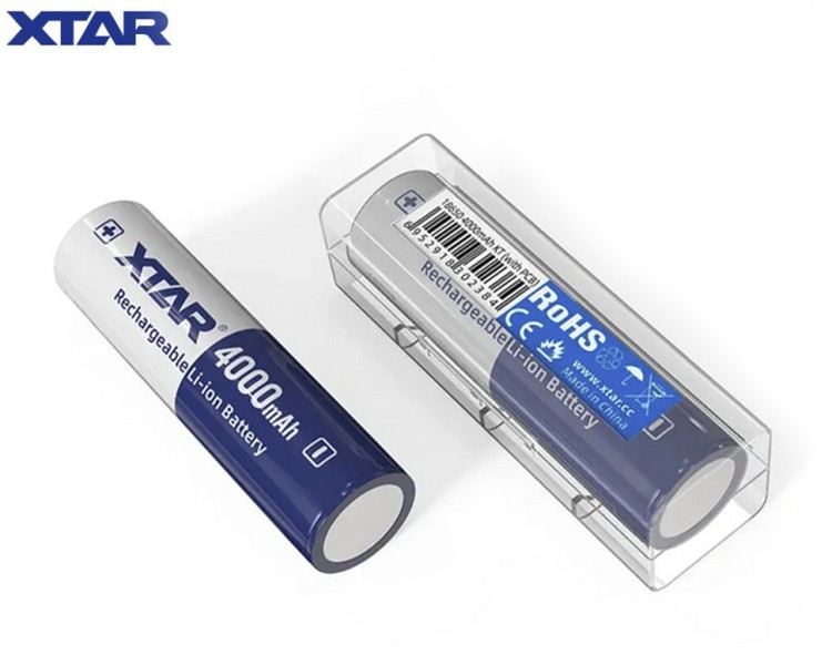 Аккумулятор ﻿XTAR 18650 3,6 В 4000 mAh