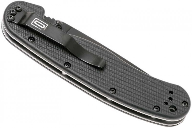 Нож Ontario RAT-1 Serrated Black Blade 8847