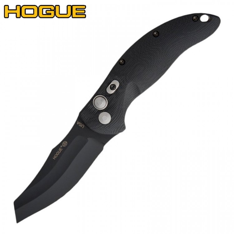 Нож Hogue EX-04 Auto Wharncliffe-Tanto Black/Grey 34420BK