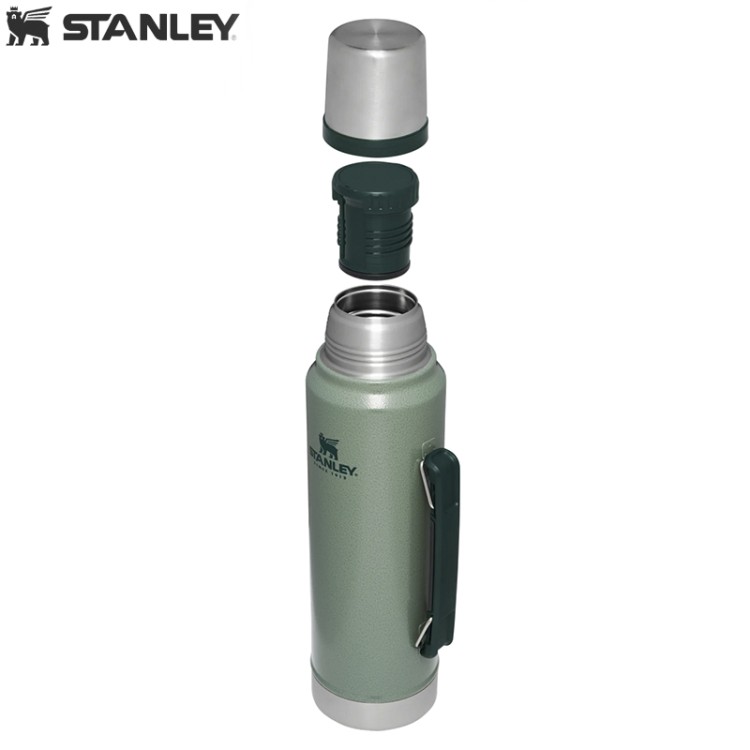 Термос Stanley Classic 1,4L Тёмно-зеленый