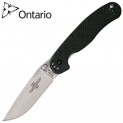 Нож Ontario RAT-1 Satin Black 8848