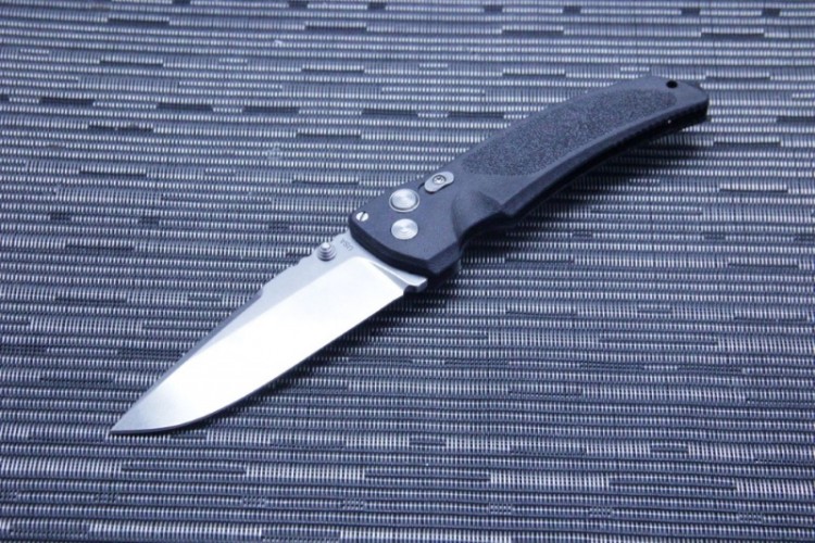 Нож Hogue EX-03 Drop Point 4" Stonewash Black 34350TF