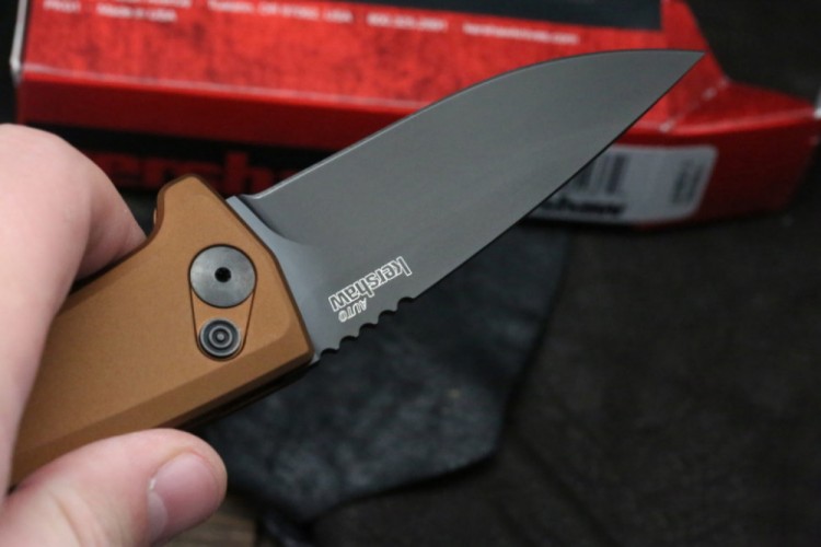 Нож Kershaw Launch 3 Bronze 7300EBBLK
