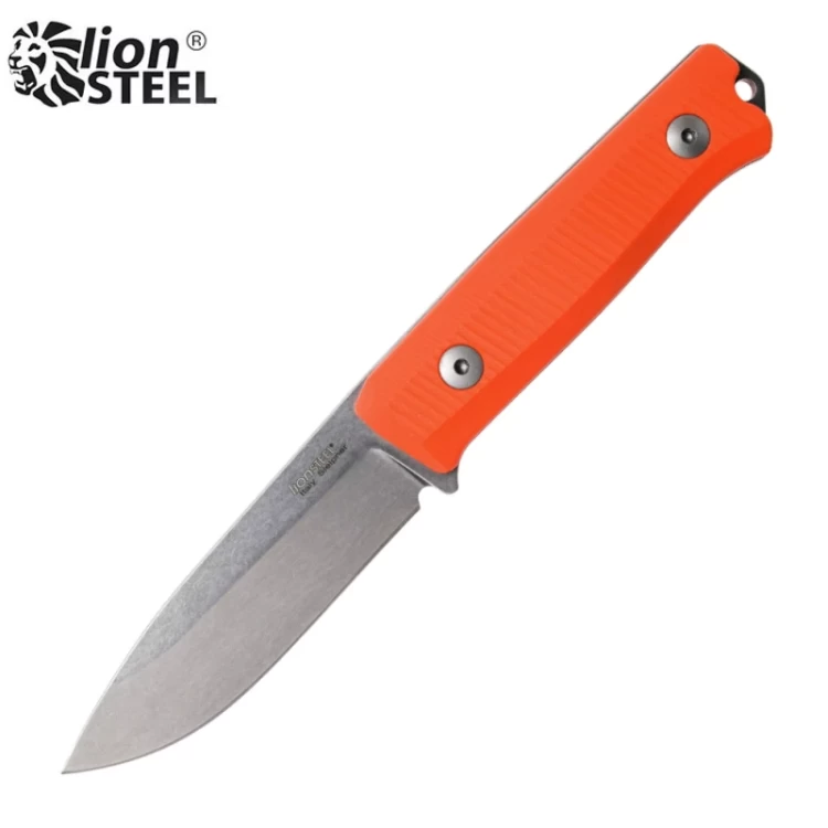 Нож Lion Steel Bushcraft-R B40 BkOrG10R