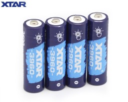 Аккумулятор Li-ion XTAR AA 3960 mWh, 2500 mAh 1.5 В 4 шт