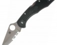 Нож Spyderco Delica 4 1/2 Serrated Black 11PSBK
