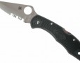 Нож Spyderco Delica 4 1/2 Serrated Black 11PSBK