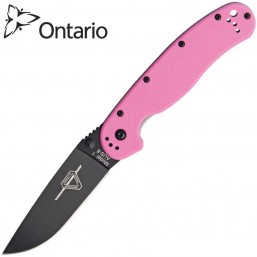 Нож Ontario RAT-1 Pink/Black 8866