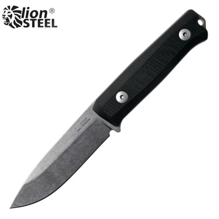 Нож Lion Steel Bushcraft-R B40 BkBkG10R