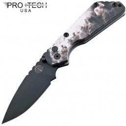 Нож Pro-Tech Pro-Strider Mini SnG Auto Custom Ltd Black DLC-Coated Blade SnG-4H-B