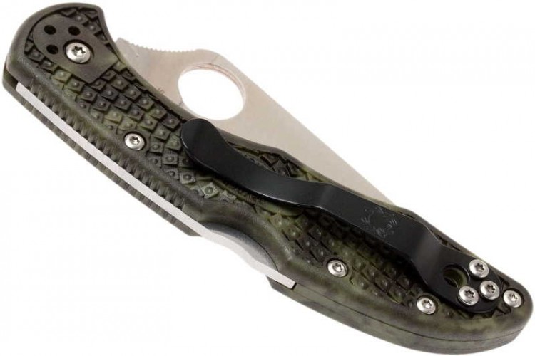 Нож Spyderco Delica 4 Lightweights Zome Green 11ZFPGR