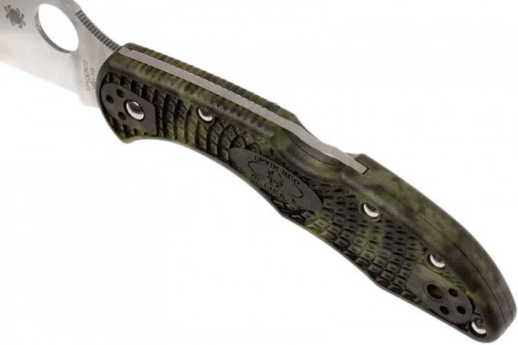 Нож Spyderco Delica 4 Lightweights Zome Green 11ZFPGR