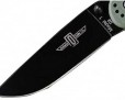 Нож Ontario RAT-1 Limited Edition Black Steel Green GRN 8868OD
