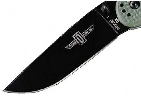 Нож Ontario RAT-1 Limited Edition Black Steel Green GRN 8868OD