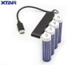 Аккумулятор Li-ion XTAR AA LR 3000 mAh 1.5 В USB-C 4 шт