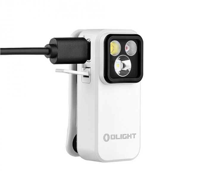 Olight Oclip Pro White