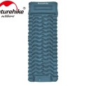 Naturehike CNK2550WS019 FC01 одноместный с подушкой, с ножным насосом, синий
