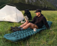 Naturehike CNK2550WS019 FC01 одноместный с подушкой, с ножным насосом, синий