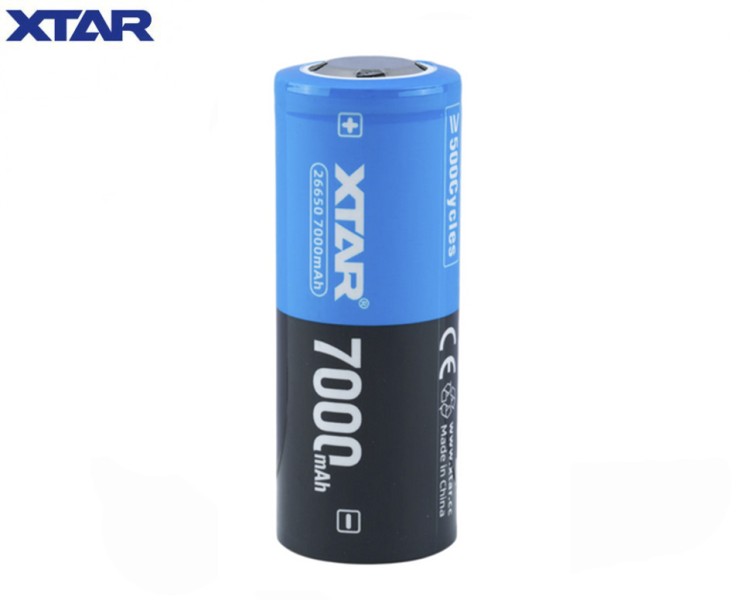Аккумулятор XTAR 26650 3,6 В 7000 mAh