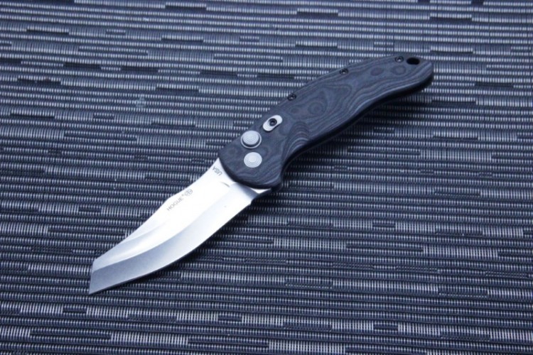 Нож Hogue EX-04 Auto Wharncliffe-Tanto Stonewash G-Mascus 34429TF