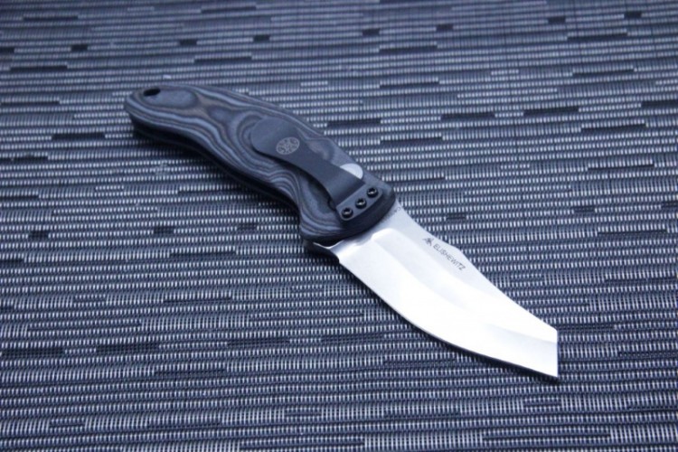 Нож Hogue EX-04 Auto Wharncliffe-Tanto Stonewash G-Mascus 34429TF