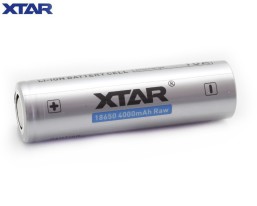 Аккумулятор незащищенный ﻿XTAR 18650 3,6 В 4000 mAh RAW