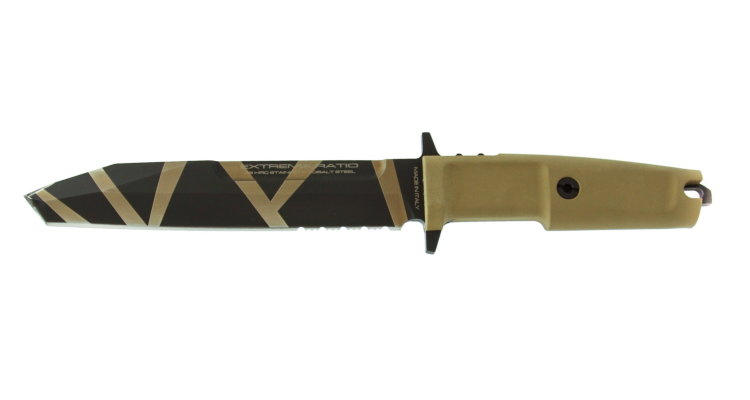 Нож Extrema Ratio Fulcrum Desert Warfare Laser Engraving