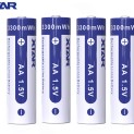 Аккумулятор Li-ion XTAR AA 3300 mWh, 2000 mAh 1.5 В 4 шт