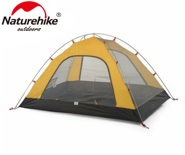 Naturehike NH18Z033-P P-Series 3-местная желтая