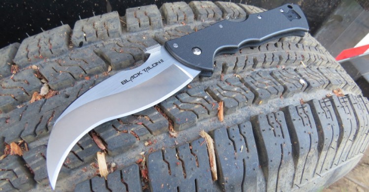 Нож Cold Steel 22BS Black Talon 2 Serrated Edge