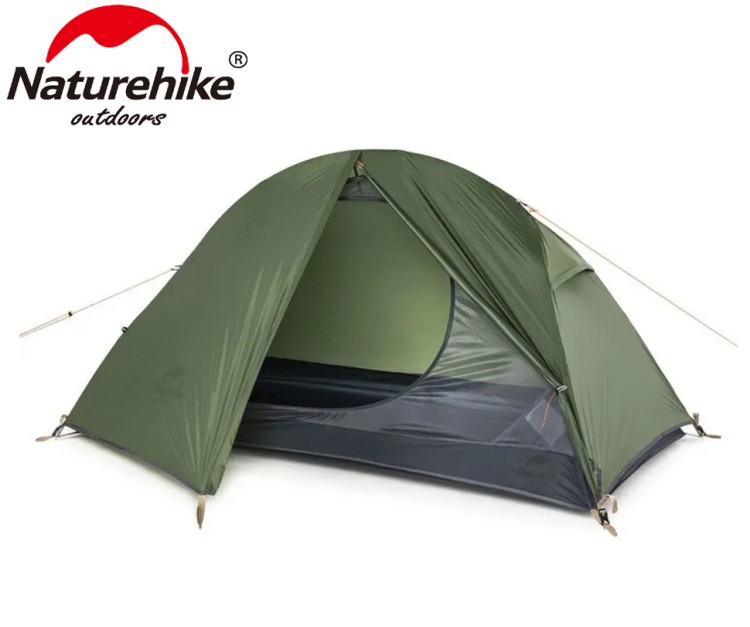 Naturehike NH18A095-D 1-местная зеленая + коврик