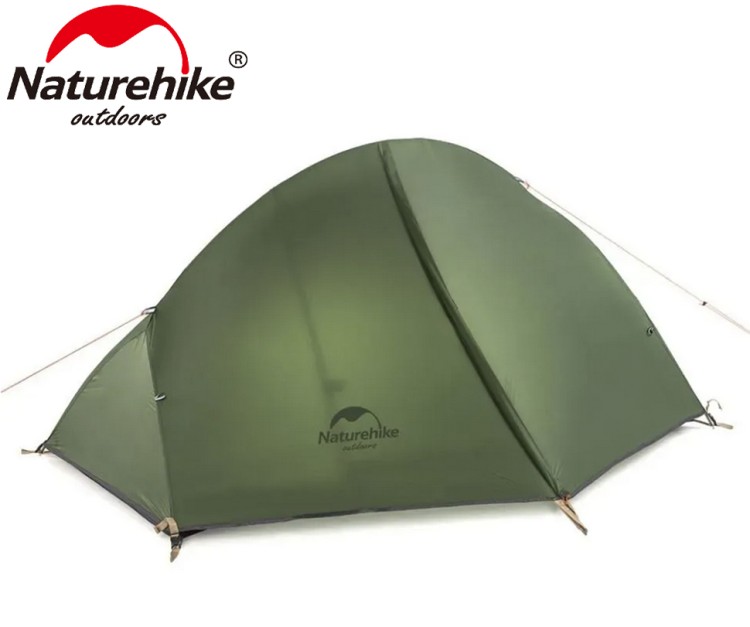Naturehike NH18A095-D 1-местная зеленая + коврик