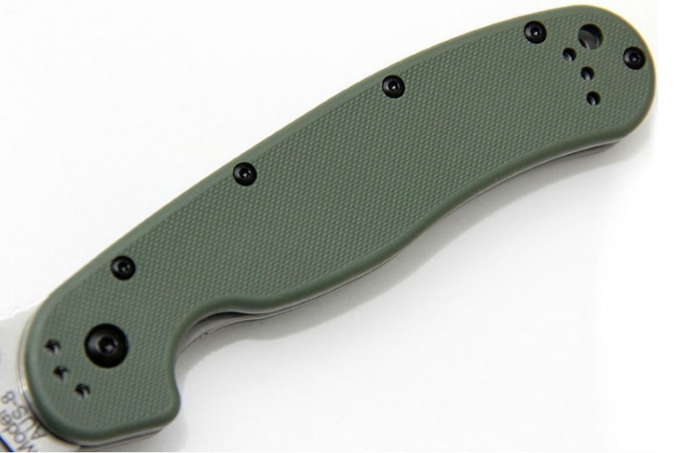 Нож Ontario RAT-1 Stonewashed Green GRN 8880GR