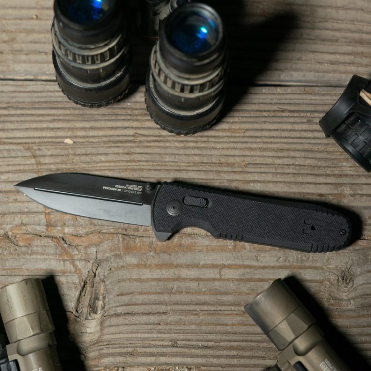 Нож SOG 12-61-01-57 Pentagon Mk3 Blackout
