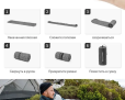 Naturehike CNH22DZ018 Tuye3.5, овальный, серый