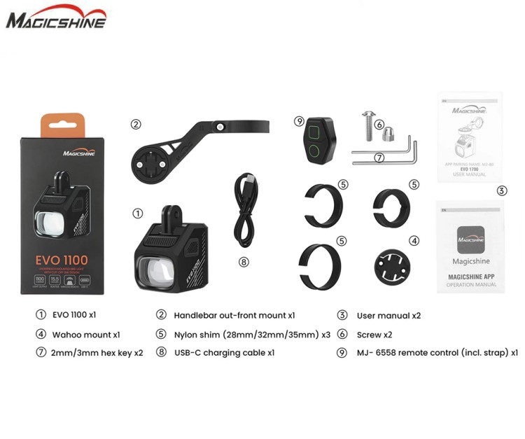 Magicshine EVO 1100 White
