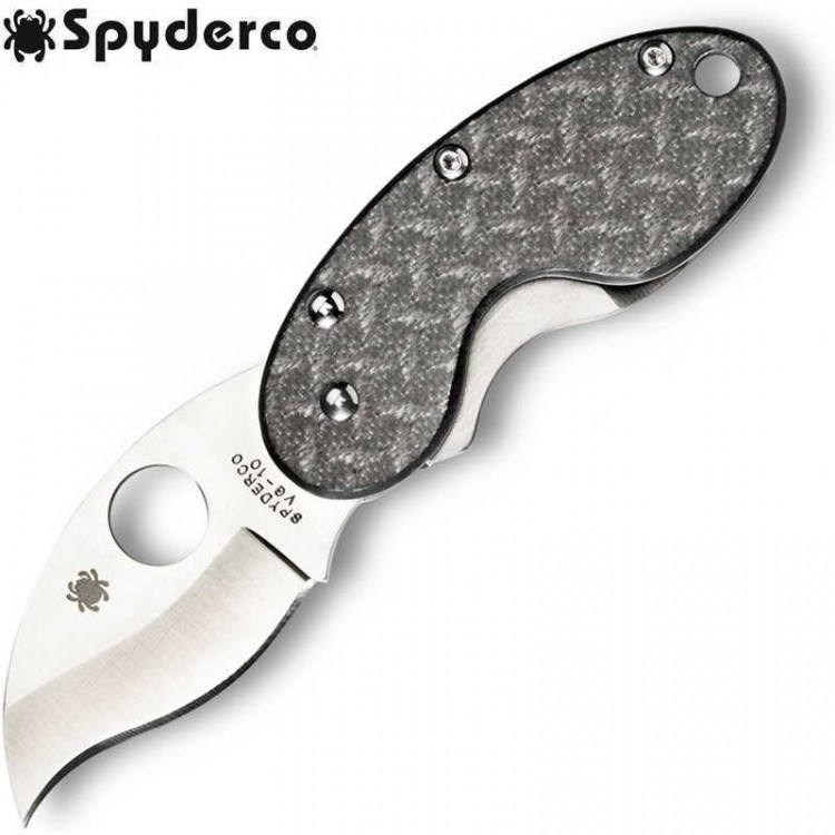Нож Spyderco Cricket Nishijin Glass Fiber Inlay 29GFP