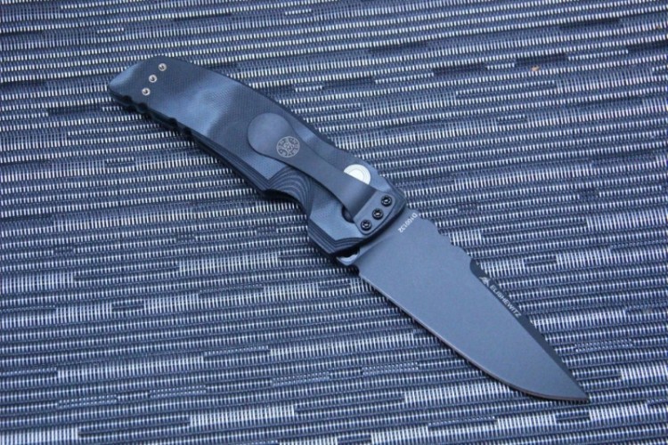Нож Hogue EX-01 Auto Drop Point Black/Grey G-Mascus 34139BK