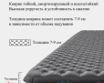 Naturehike CNH22DZ018 Tuye3.5, прямоугольный, зеленый