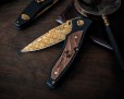 Нож Boker Tirpitz-Damascus Gold 110194DAM
